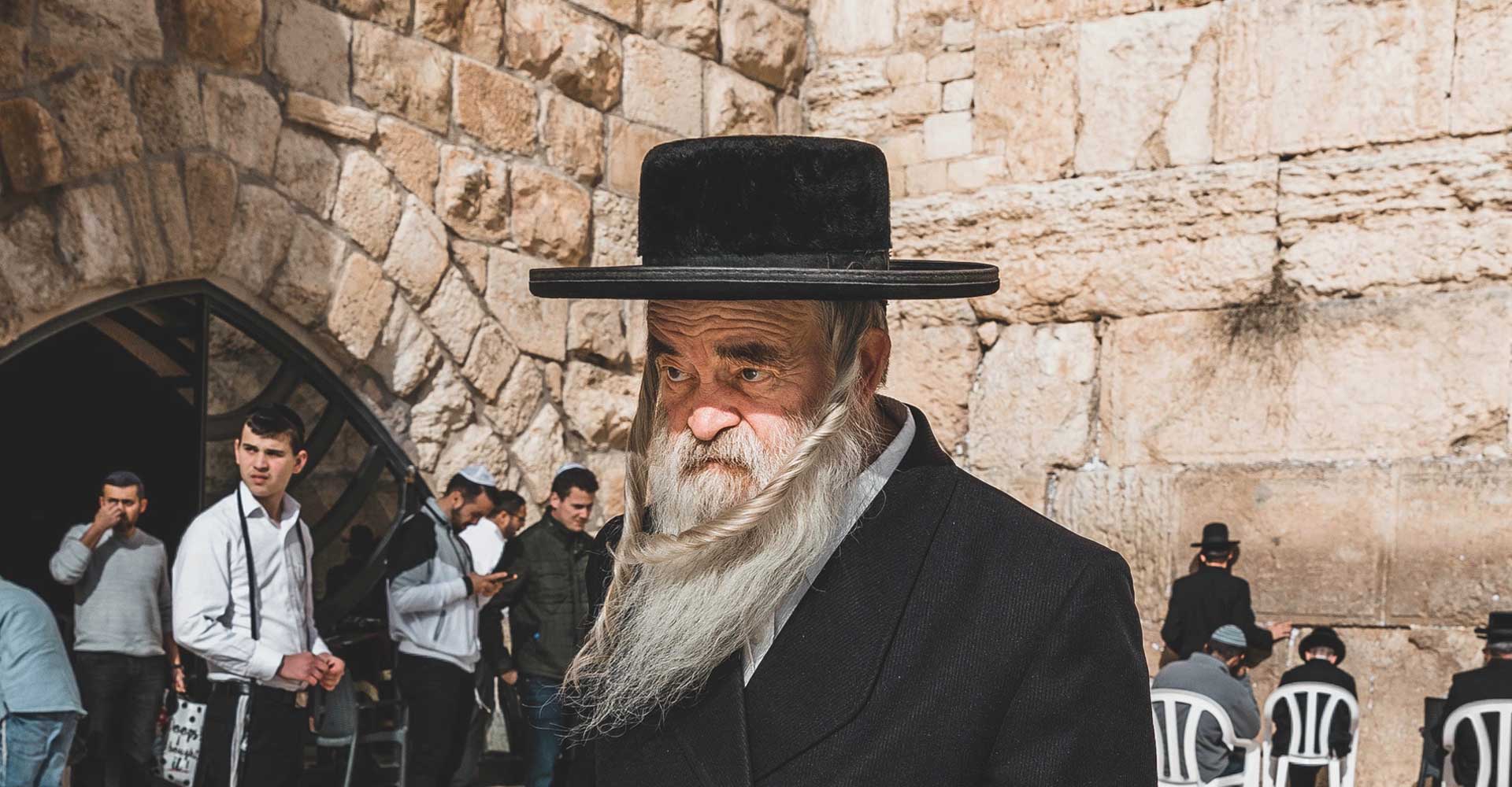 Jerusalem Wall Orthodox Jew Israel Bible Tours