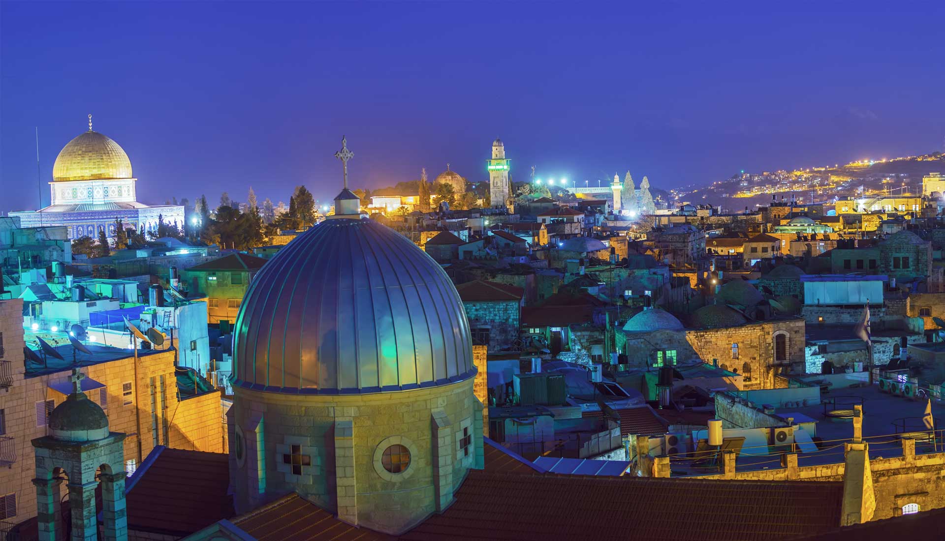 Jerusalem-at-night