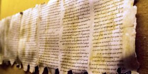 Qumran Dead Sea Scrolls Parchment Israel Bible Tour